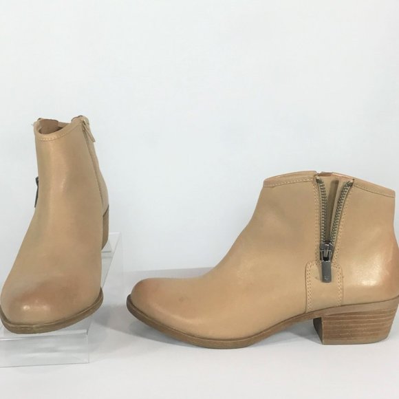 Lucky Brand Leather Ankle Boots - Picture 3 of 8